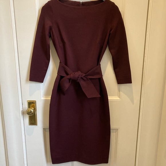 Plum Jersey Dress from Éditions des Robes - Picture 2 of 8